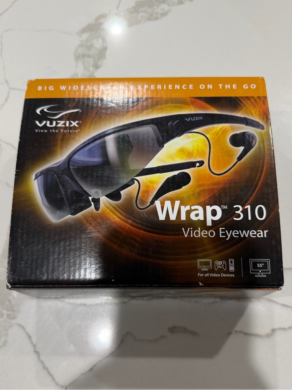 NIB Vuzix Video Eyewear Wrap 310 Widescreen
